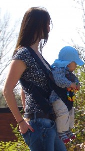 Babys wollen getragen werden